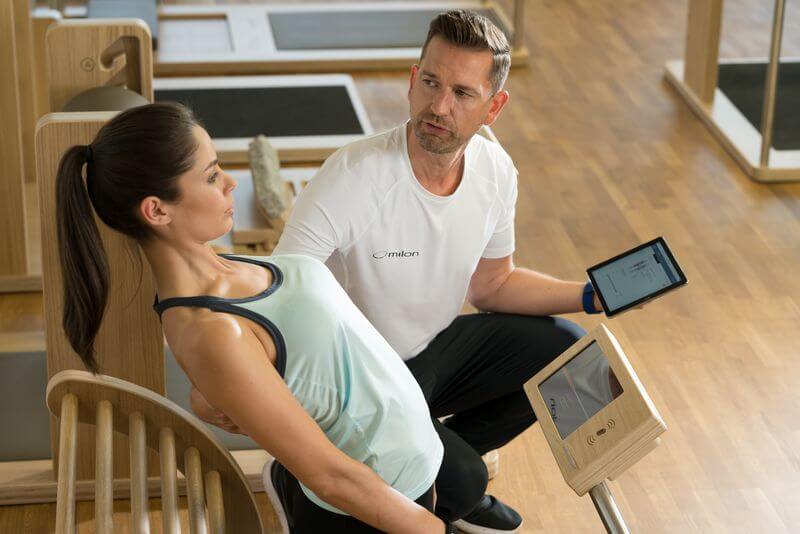 Fysiotherapie sessie